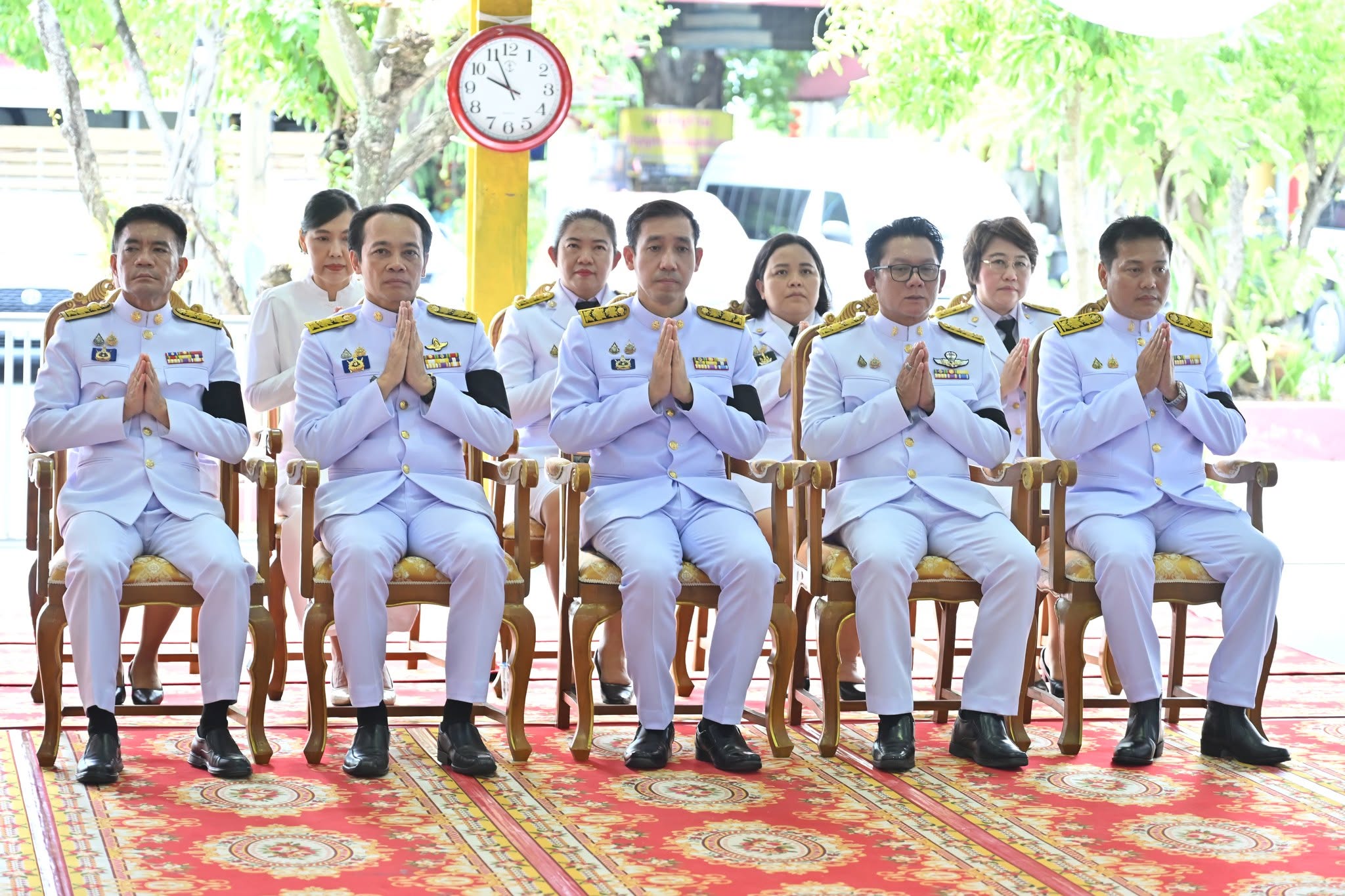 title - ส.ป.ก.นครปฐม เข้าร่วมพิธีเจริญพระพุทธมนต์เฉลิมพระเกียรติ เนื่องในโอกาสวันคล้ายวันประสูติ สมเด็จพระเจ้าน้องนางเธอ เจ้าฟ้าจุฬาภรณวลัยลักษณ์ อัครราชกุมารี กรมพระศรีสวางควัฒน วรขัตติยราชนารี